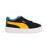 Фото #1 товара Puma Suede Garfield Ac Inf Boys Black Sneakers Casual Shoes 384555-01