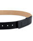 Men's Ultra-Modern Inlaid Plaque-Buckle Logo Belt