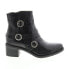 Фото #1 товара Miz Mooz Fernando 226242 Womens Black Leather Ankle & Booties Boots 6
