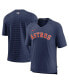 ფოტო #1 პროდუქტის Men's Navy Houston Astros Authentic Collection Pregame Raglan Performance V-Neck T-shirt