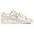 Фото #1 товара Puma Suede Palm Tree Crew Lace Up Mens Off White, White Sneakers Casual Shoes 3