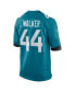 Фото #2 товара Men's Travon Walker Teal Jacksonville Jaguars 2022 Nfl Draft First Round Pick Game Jersey