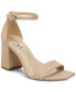 ფოტო #1 პროდუქტის Women's Daniella Two-Piece Block-Heel Sandals
