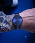 Фото #3 товара Часы и аксессуары MVMT Наручные часы Legacy Black Leather 42мм