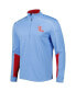 ფოტო #4 პროდუქტის Men's Powder Blue Ole Miss Rebels Shotgun 2.0 Omni-Wick Quarter-Zip Jacket