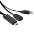 Фото #1 товара Club 3D HDMI™ to DisplayPort™ Adapter Male/Female - HDMI - DisplayPort - 0.18 m - Black