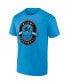 Фото #3 товара Men's Blue Miami Marlins Iconic Glory Bound T-shirt