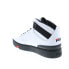 Фото #11 товара Fila V-10 Lux 1CM00881-113 Mens White Leather Lifestyle Sneakers Shoes