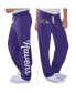 Фото #1 товара Women's Purple Baltimore Ravens Scrimmage Fleece Pants