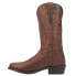 Dan Post Boots Cottonwood Embroidered Round Toe Cowboy Mens Brown Casual Boots