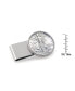 Men's Silver Walking Liberty Half Dollar Stainless Steel Coin Money Clip