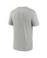 Фото #4 товара Men's Gray Los Angeles Dodgers City Connect Legend Performance T-shirt