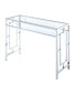 Фото #1 товара Town Square Chrome Desk With Shelf