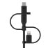 Belkin BOOST CHARGE - 1 m - USB A - USB C/Micro-USB B/Lightning - Black