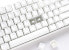 Фото #3 товара Ducky One 3 Classic Pure White TKL Gaming Tastatur RGB LED - MX-Silent-Red - USB - Mechanical - RGB LED - White