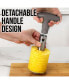 Фото #8 товара 1 Piece Stainless Steel Pineapple Corer and Slicer Tool
