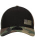 ფოტო #2 პროდუქტის Men's Black/Camo Jimmie Johnson Trucker 9FORTY Adjustable Hat