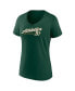 Фото #3 товара Women's Green Oakland Athletics One and Only V-Neck T-shirt