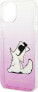 Karl Lagerfeld Etui Karl Lagerfeld KLHCP14MCFNRCPI Apple iPhone 14 Plus hardcase różowy/pink Choupette Fun