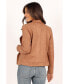 Фото #5 товара Womens Spencer Faux Suede Moto Jacket