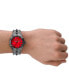 ფოტო #1 პროდუქტის Men's Vert Three Hand Date Gunmetal Stainless Steel Watch 44mm