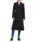 Фото #6 товара Women's Single-Breasted Novelty Herringbone Maxi Coat