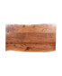 Фото #5 товара Hairpin Natural Live Edge Wood with Metal 48" Large Coffee Table