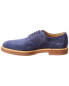 Фото #2 товара Tod’S Suede Derby Men's Blue 6.5
