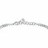 Elegant silver bracelet with zircons Tesori SAIW138