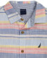 ფოტო #3 პროდუქტის Baby Boys Short-Sleeve T-Shirt, Striped Gauze Shirt & Twill Shorts, 3 Piece Set