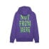 Фото #2 товара Puma Melo Basketball Hoodie X Toxic Mens Purple Casual Outerwear 62289301