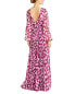 Ml Monique Lhuillier Melanie Chiffon Maxi Dress Women's