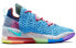 Фото #3 товара Nike LeBron 18 "What The" 减震中帮篮球鞋 蓝彩 国外版 / Баскетбольные кроссовки Nike LeBron 18 "What The" DM2813-400