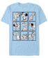 Фото #1 товара Men's 101 Dalmations Dalmatian Box Up Short Sleeve T-shirt