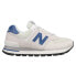 New Balance 574 Lace Up Mens Off White Sneakers Casual Shoes ML574DWS 11 - фото #1