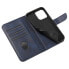 Pokrowiec etui z klapką i portfelem do Samsung S24 Ultra Magnet Case niebieskie