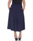 ფოტო #1 პროდუქტის Plus Size Flared Midi Skirt