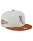 ფოტო #1 პროდუქტის Men's Cream, Orange Chicago White Sox 59FIFTY Fitted Hat