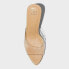 Фото #2 товара Women's Lupita Point Toe Heels with Memory Foam Insole - A New Day Clear 10