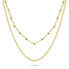 Fashion Double Gold Plated Necklace NCL103Y