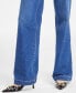 Фото #5 товара Women's High-Rise Wide-Leg Jeans, Created for Macy's