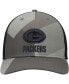 Фото #3 товара Men's Olive Green Bay Packers Countershade MVP Dp Trucker Snapback Hat