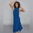 Фото #3 товара Reiss Jemma Sleeveless Dress Cobalt Blue 12 UK/8 US