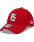 Фото #4 товара Men's Red St. Louis Cardinals 2023 MLB World Tour: London Series Flag 39THIRTY Flex Hat
