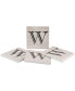 Фото #1 товара Vintage Monogram 4-Pc. Coaster Set