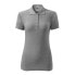 Malfini Cotton polo shirt W MLI-21312 dark gray melange