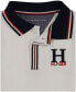 ფოტო #3 პროდუქტის Baby Boys Tipped H Polo Shirt and Vertical Stripe Shorts, 2 Piece Set