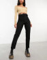 River Island belted peg trouser in black 40 - фото #2