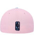 Men's Pink, Light Blue Philadelphia 76ers Paisley Visor 59FIFTY Fitted Hat
