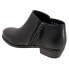 Фото #5 товара Softwalk Rocklin S1457-008 Womens Black Leather Zipper Ankle & Booties Boots 9.5